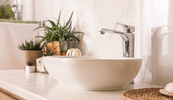 Built in storage in Bathroom design