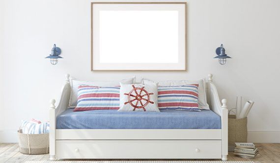 Trundle bed cum sofa