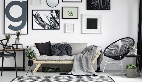 Living room wall decor
