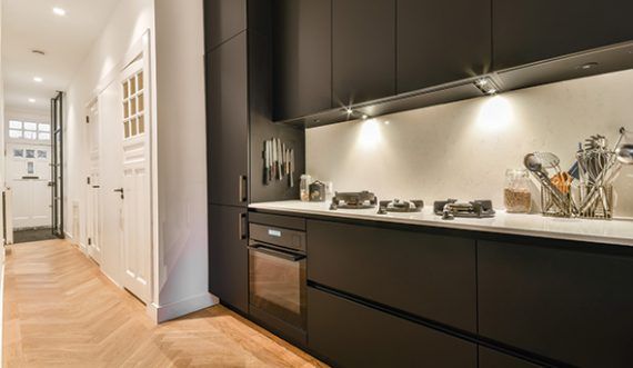 Matte Theme Kitchen Design