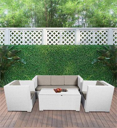 outdoor sofa seating