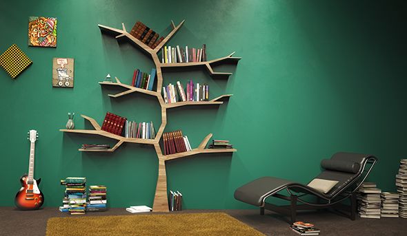 tree shape bookshelf