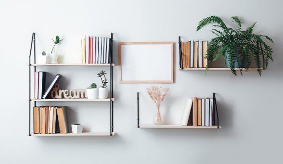 wall hanging bookshelf